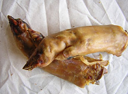 Split Pork Trotters